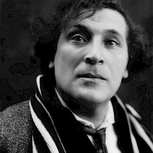 Photograph of Marc Chagall (1920) by Pierre Choumoff (Photo by Pierre Choumoff)