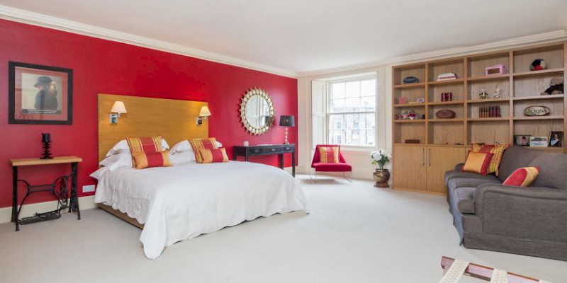 The Randolph Rooms B&B is in a classic Georgian crescent in Edinburgh's chic Princes Garden neighborhood, from Â£108 (Photo courtesy of the property)