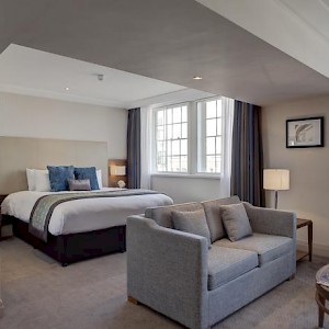 A room at the Amba Hotel Charing Cross (Photo courtesy of the hotel)