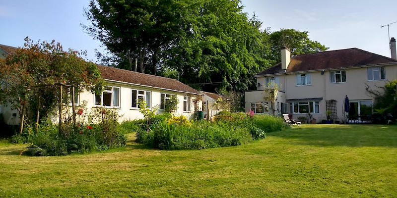 The rental cottage, Robin Hill Cottage, Salisbury and Stonehenge (Photo courtesy of the property)