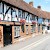 The historic half-timbered exterior of the hotel, The Legacy Rose & Crown Hotel, Salisbury and Stonehenge (Photo courtesy of the hotel)