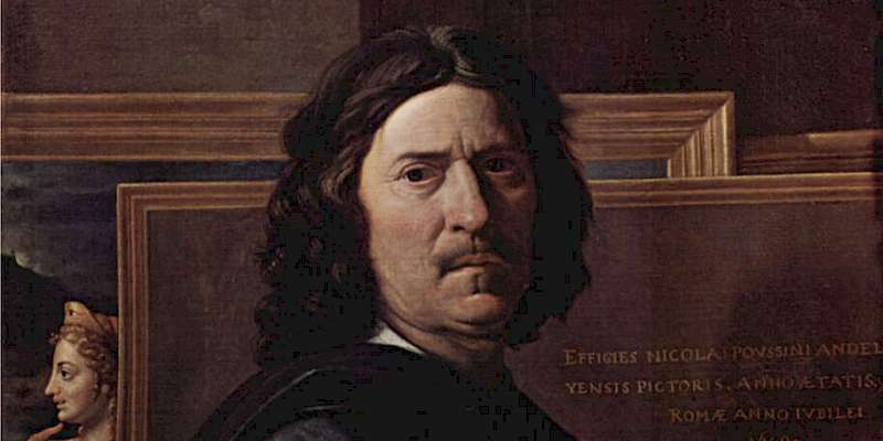 Self-Portrait (1650) by Nicolas Poussin in the Louvre, Paris (Photo courtesy of the Louvre)