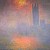 London, Houses of Parliament. The Sun Shining through the Fog (1904) by Claude Monet, in the Musée d'Orsay, Paris, Claude Monet, General (Photo courtesy of the Musée d
