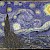 The Starry Night (1889) by Vincent van Gogh, in the Museum of Modern Art, New York, Vincent Van Gogh, General (Photo courtesy of MoMA)