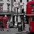 London phone booths, and old Routemaster bus, and Tube station sign at Charing Cross, Getting around London, London (Photo Shell Daruwala)