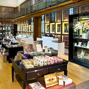 The Grenville Room, one of four shops at the British Museum (Photo courtesy of small back room, the shops