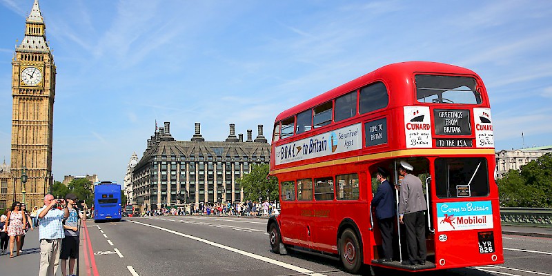 An old Routemaster bus (Photo Â©)