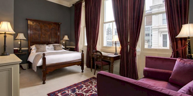 A room at The Gore Hotel, London (Photo courtesy of the hotel)