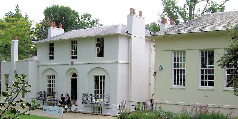 The Keats House Museum in Hampstead (Photo by Cj1340)