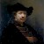 Self Portrait (1642) by Rembrandt van Rinj, Hampton Court Palace, London (Photo in the Public Domain)