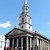 The facade of St-Martin-in-the-Fields church, St. Martin-in-the-Fields, London (Photo by David Wilmot)