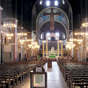 The interior of Westminster Cathedral (Photo by Adrian Pingstone)