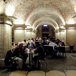 The CafÃ© in the Crypt under St-Martin-in-the-Fields church
				(Photo by Rikki / Julius Reque)