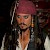 Johnny Depp as Jack Sparrow (wax replica), Madame Tussauds, London (Photo by Steve Berry)