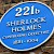 The faux historic marker at 221b Baker Street, Sherlock Holmes Museum, London (Photo by Ralf Roletschek)