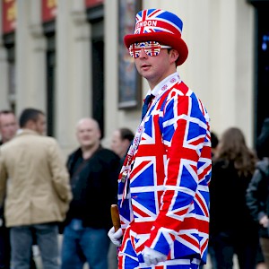 An excessively British gentleman in London (Photo by Camilo Rueda LÃ³pez)