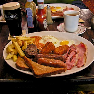 The full English breakfast (Photo Â© Reid Bramblett)