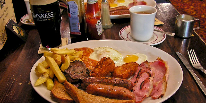 The full English breakfast (Photo Â© Reid Bramblett)