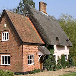 The Thatched Farm B&B, in an nature reserve east of Ipswich, charges just Â£85 per night (Photo courtesy of the property)