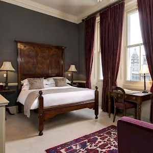 A room at The Gore Hotel in London (Photo courtesy of the hotel)