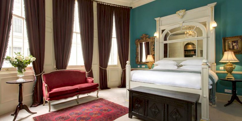A room at The Gore hotel near Hyde Park (Photo courtesy of the hotel)