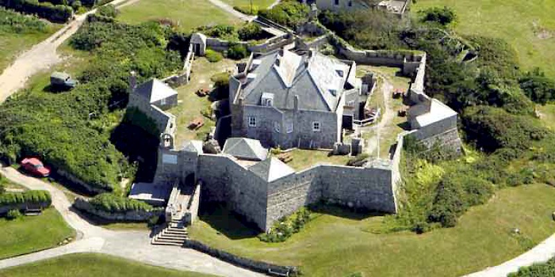 Star Castle Hotel, in an Elizabethan castle on the Isles of Scilly off the Cornwall Coast (Photo Courtesy of the hotel)