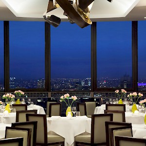 The view at night (Photo courtesy of the restaurant)