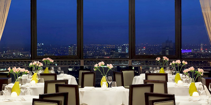 The view at night (Photo courtesy of the restaurant)