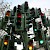 The Traffic Light Tree at the Billingsgate Market roundabout (a sculpture by Pierre Vivant, not a real traffic signal, but still indicative of how confusing it can be to drive in London)., London by car, London (Photo by Jeff Summers)