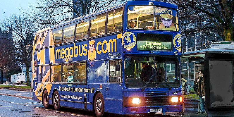 You can take a Megabus coach for as little as Â£1 (plus a 50p booking fee) (Photo by Nick)