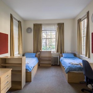 A dorm room at the London School of Economics (Photo courtesy of the LSE)