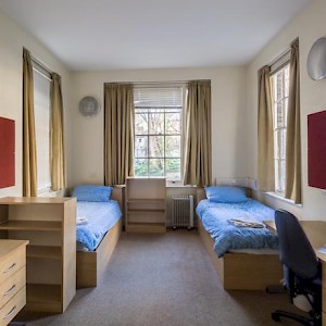 A room at the LSE Passfield Hall dorm (Photo courtesy of the LSE)
