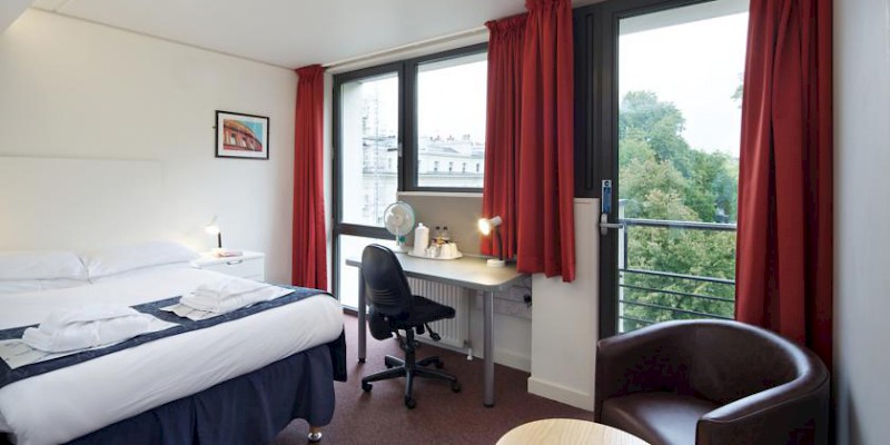 A room at the Prince's Gardens dorm (Photo courtesy of the Imperial College London)