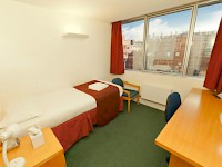 A room at the Beit Hall dorm