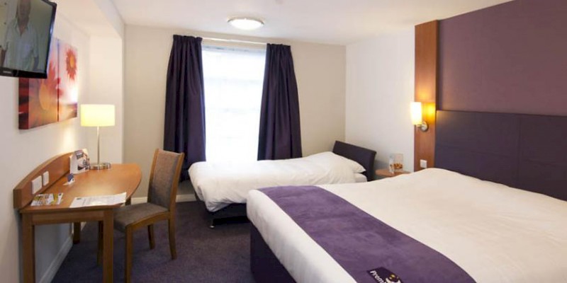 A room at the Premier Inn London Leicester Square (Photo courtesy of the hotel)