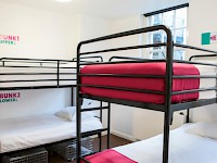 A dormitory bunk room at London's SoHostel