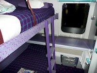 Caledonian Sleeper Standard Class double berth