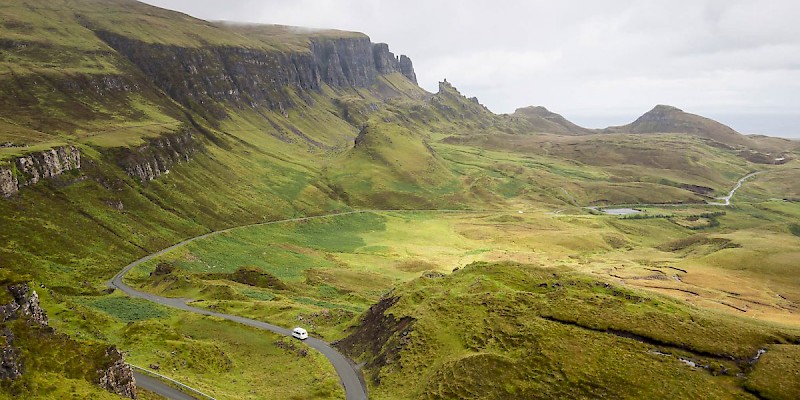 Driving the Isle of Sky in Scotland (Photo courtesy of Visit Scotland)