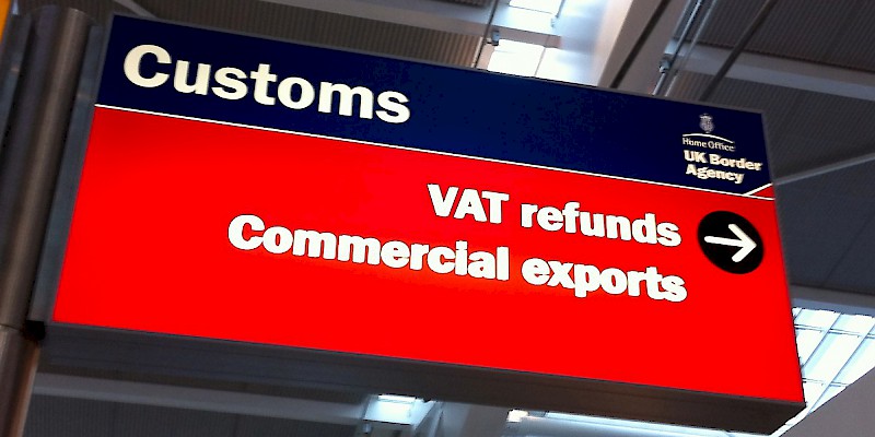 V.A.T.. Customs, or Duty-Free? (Photo courtesy of Global Blue)