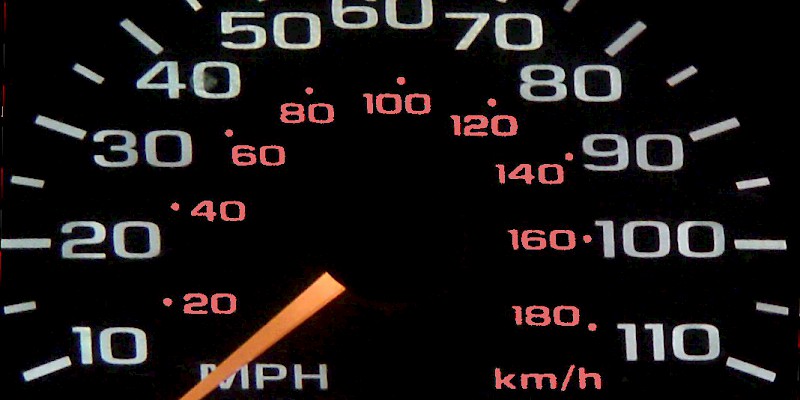 Most of us have stared at a handy miles-to-kilometers converter right under our noses on our car dashboards (Photo by Unknown)