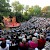 A play at the Open Air Theatre of Regent's Park, Open Air Theatre, London (Photo by Tom J Anderson)