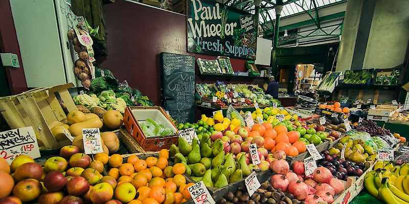 A fruit and veg stall (Photo by Chrisgel Ryan Cruz)