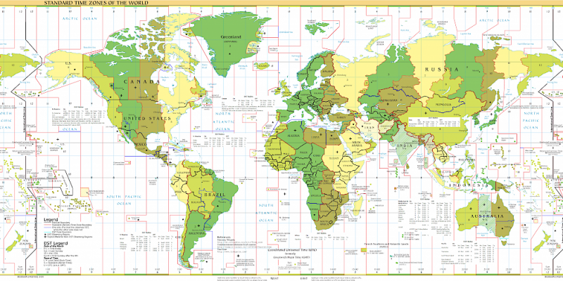 multiple time zones fantastical for mac