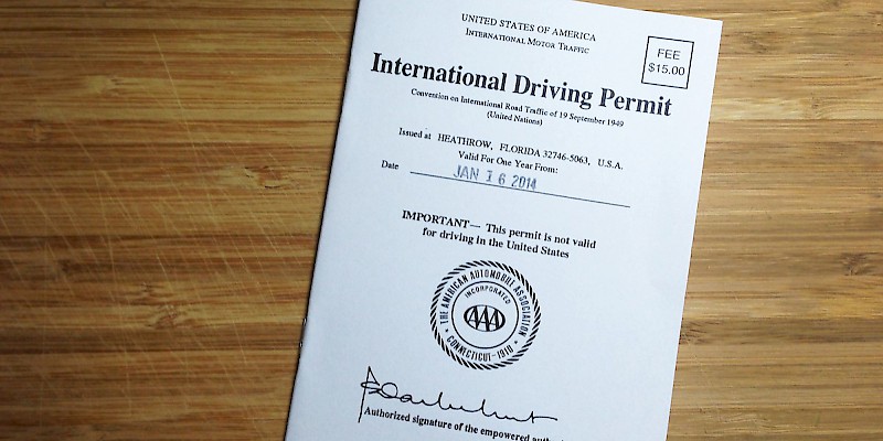 car liability insurance for international driving license