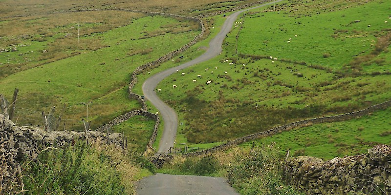 The lovely Stainforth to Malham road in Malhamdale in England's Yorkshire Dales (Photo courtesy of Drivethedales.com)