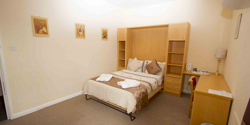 A room at London's Allen Hall, seminary for the Diocese of Whitehall (Photo courtesy of the property)