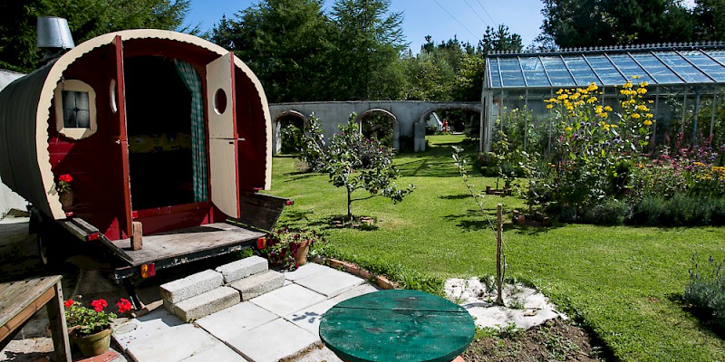 Live in a Gypsy Caravan near Saundersfoot in Western Wales while working in the greenhouse, Work exchange, General (Photo courtesy of WWOOF UK)
