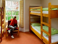 A bunk room at Thorney How, in England's Lake District