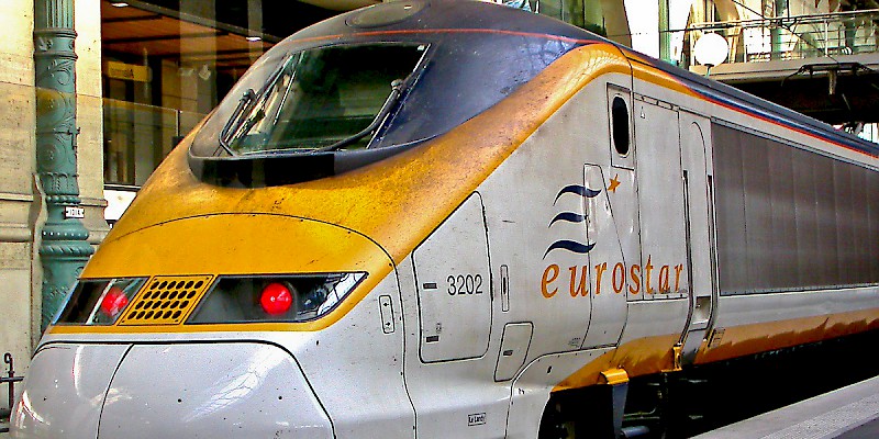 The Eurostar train (Photo Â© Reid Bramblett)