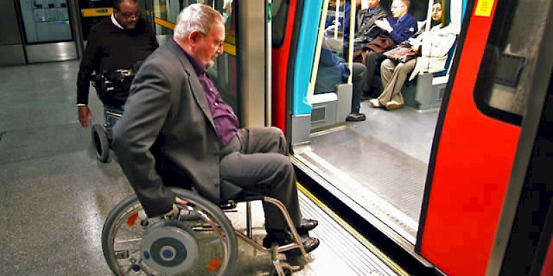 All London Underground trains are wheelchair accessible (Photo courtesy of Visit London)